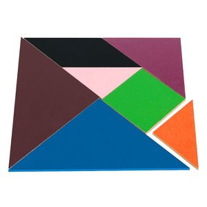 Tangram em MDF 70 Peças