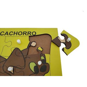 Quebra-Cabeça Cachorro 9 Peças