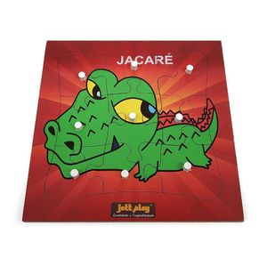 Quebra-Cabeça Jacaré 9 Peças