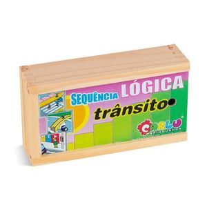Sequência Lógica Trânsito 16 Peças