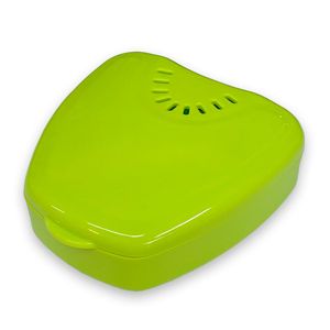 Caixa para Aparelho Ortodôntico de Bolso Verde Lima 5un.