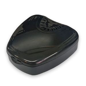 Caixa para Aparelho Ortodôntico de Bolso Black Piano 5un.