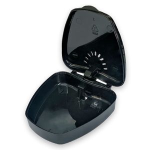 Caixa para Aparelho Ortodôntico de Bolso Black Piano 5un.