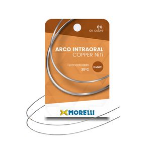 50.72.153 Arco Intraoral Copper Niti 35°C Inferior Retangular 0,45x0,63mm (.018"X.025")