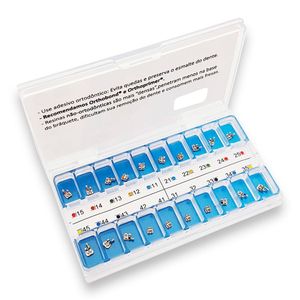 Kit de Bráquetes 01 Caso Prescrição Roth Standard 0.18