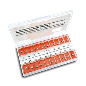 Kit de Bráquetes 01 Caso Prescrição Edgewise Slim 0.18