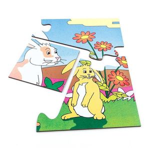 Quebra-Cabeça Coelho 5 Peças