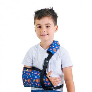 Tipoia Imobilizadora Infantil Bilateral Azul G Kestal