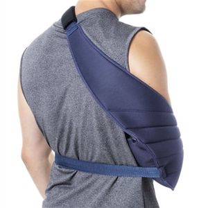 Tipoia Imobilizadora Estofada Bilateral Azul P Salvapé
