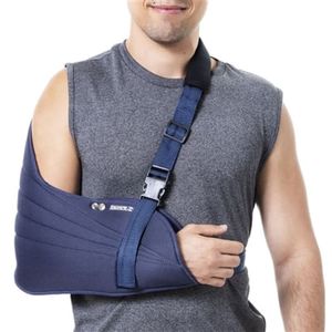 Tipoia Imobilizadora Estofada Bilateral Azul P Salvapé