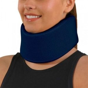 Colar Cervical Espuma com Reforço Interno Azul G Salvapé
