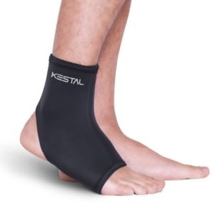 Tornozeleira Longa Elástica Preta GG 1un. Kestal