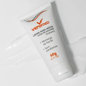 Creme Luvas de Silicone para as Mãos 60ml Veromed