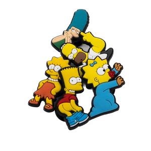 Pins Botons para Crocs Simpsons 5un.