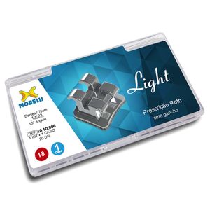 Kit De Bráquetes Roth Light .018 Sem Gancho Morelli