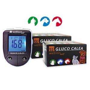 Aparelho de Glicemia Veterinário Gluco Calea + 100 Tiras