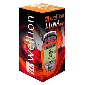 Aparelho de Colesterol e Glicemia Luna Duo Branco Wellion