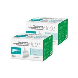 Agulha para Caneta de Insulina 5mm - Pague 1 Leve 2