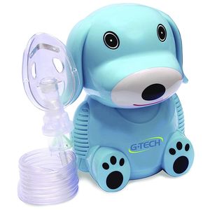Inalador e Nebulizador Infantil NEBDOG Azul G-Tech