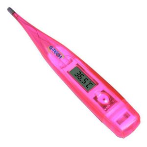 Termômetro Clínico Digital Rosa G-Tech