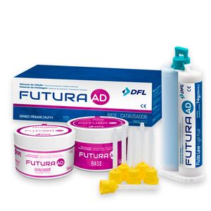 Silicone de Adição Futura AD Kit Simples + Fluído Leve Nova DFL
