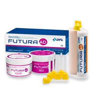 Silicone de Adição Futura AD Kit Simples + Fluído Leve Nova DFL