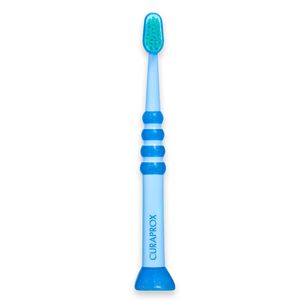 Escova Dental 4260 Baby 0-4 Cabo Azul Cerdas Verde