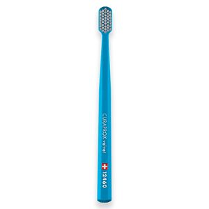 Escova Dental 12460 Velvet Adulto Cabo Turquesa Cerdas Cinza