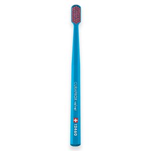 Escova Dental 12460 Velvet Adulto Cabo Turquesa Cerdas Bordo