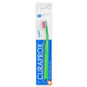 Escova Dental Smart Adulto Cabo Verde Bandeira Cerdas Rosa