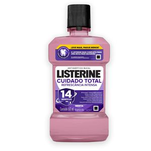 Listerine Cuidado Total Com Álcool Menta 500ml