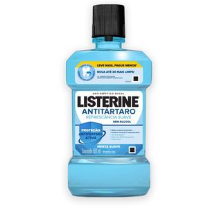 Listerine Antitártaro Zero Álcool Control Menta Suave 500ml