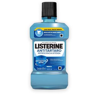 Listerine Antitártaro Com Álcool Control Menta 500ml