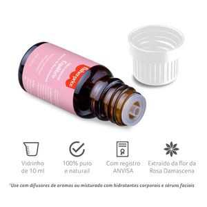 Óleo Essencial Equilíbrio Aroma de Rosa Damascena 10 ml Fisher Price - HC574