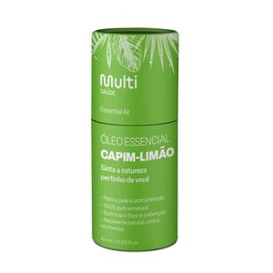 Óleo Essencial De Capim Limão 10ml Multi Saúde - HC126