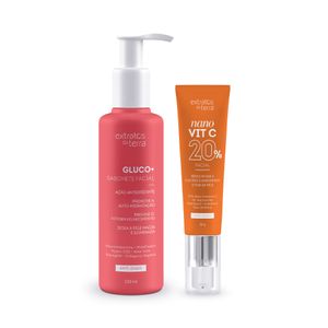 Kit Anti-idade Sabonete e Vitamina C