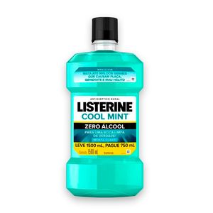 Listerine Zero Álcool Menta Suave 1,5 L Johnson & Johnson