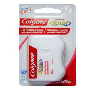 Fio Dental Total Encerada Com 25 metros Colgate