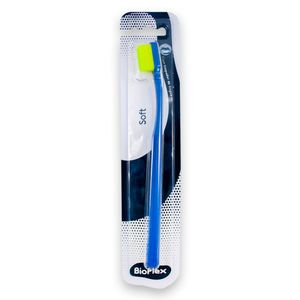Escova Dental Bioflex Macia Azul/Limão Morelli