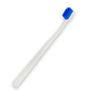 Escova Dental Bioflex Macia Branca/azul Morelli