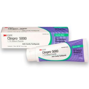 Creme Dental Clinpro 5000 Sabor Baunilha Mentolado 113G