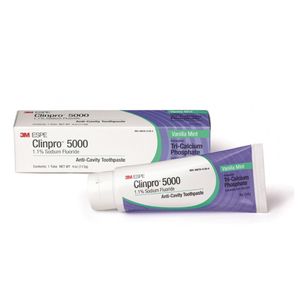 Creme Dental Clinpro 5000 Sabor Baunilha Mentolado 113G