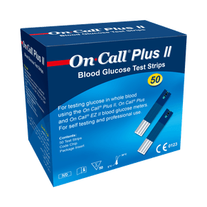 Tiras para Teste de Glicemia 50un. On Call Plus II