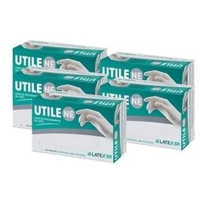 Kit 5 Cxs Luva Não Cirúrgica Látex com Pó c/ Tam G 100 Unids