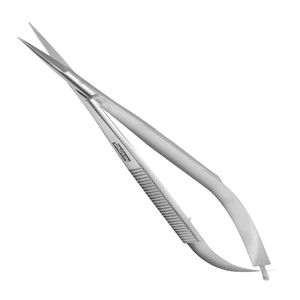 Tesoura Castroviejo 14cm Reta Com Serrilha - Golgran