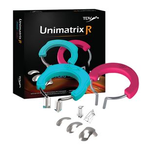 Unimatrix R 50 Matrizes (P / M / G) + 2 Grampos Hard/Soft + 8 Protetores Triangulares - TDV