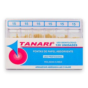 Cone de Papel Absorvente Bulk com 120 - Tanari