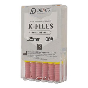 Lima K-Files Série Especial N° 06 25mm - Denco