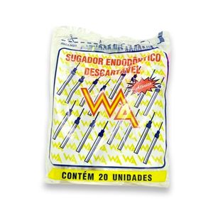 Dreno de Sucção Endodôntico Colorido Descartável com 20 - WA