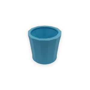 Pote Dappen de Plástico Azul Céu - Preven
